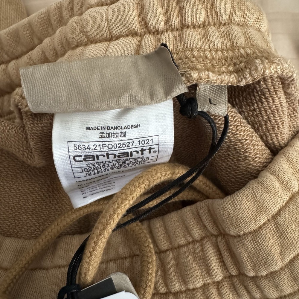 CARHARTT Nelson Sweat Pant - Dusty H‎ Brown Size LG NWT! - Picture 4 of 4